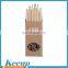 OEM Wood Pencil With Logo Printed on Kraft Box