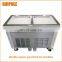 Fry Ice Cream Machine Thailand Roll Fried Ice Cream Machine Double Pan Ice Cold Plate Machine