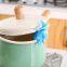 Witch Multi-function Spill-proof Holder Silicone Pot Lid Anti-overflowing Tableware Stand Food Grade Kitchen Supplies