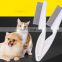 Stainless Steel Dense Teeth Anti-skip Handle Pets Fur Remover Comb Cats Dogs Grooming Slicker Brush