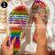 Women's Summer Fashion Flat Shoe Slide Beach House Female Glitter Slipper Mule Shoes With Rhinestone Glass for Women Sandals