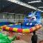 Outdoor Playground Kids Inflatable Pool Whale Slide For Entertainment