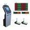 17/19 inch Wire electronic bank queue ticket dispenser for Queue management system