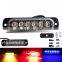 Super Bright Flash 6 Led Vehicle Truck Led Warning Light Strobe Side led Marker Light