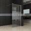 Bathroom tempered glass sliding bath room door bathtub shower screen glass