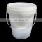 2016 new style food grade plastic bucket with certification