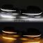 2PCS LED Mirror Cover For Honda Civic 2016 2017 2018 2019 Flowing Side Rear-View Replacement Blinker Turn Signal DRL