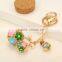 Cheap Fashional Ball key chain llavero ring with best price con bola lovely cute de buena calidad y con mejor precio