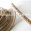 Accessories Hemp braided electric cable wire 2x0.75mm /3x0.75mm For Lighting Fixture