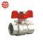 New Dn20 Standard Bronze Copper Forged Gas High Pressure Brass Ball Valve Price