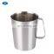 2000ML Stainless steel 304 Measuring Cup Medical Surgical Standard Instruments for hospital