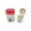 red kitchen sublimation custom beauty luxury creative porcelain ceramic candy sealed sweets food storage  jar set