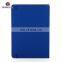 Custom printrd Blue Embossed Logo PU Notebook With Elastic Pen holder