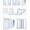 Australia standard customized style timber wood aluminum windows