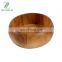 New Style Natural Eco-friendly Acacia Wood Serving Salad Bowl