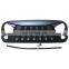 J189-5 black angry car grille ABS front grill for jeep for wrangler jk