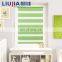 Day And Night Motorised Double Roller Blinds, Automatic Modern Design Zebra Blinds