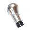 Manual chrome Car Shift Gear Knob Lever Gaitor Boot Cover For Mercedes Benz C/E/GLK W202 W203 W204 C180K C200 E260