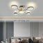 Modern Style LED Black Branched LED Chandelier Aluminium Surface Mounted LED Ceiling Lighting