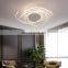 Minimalist Modern LED Aluminum Ceiling Light Modern Living Room Bedroom Chandelier for Office Home and Hotel