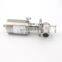 stainless steel sanitary flow self reversing divert seat valve