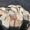 Exterior Road Hexagon Slate Flagstone Slabs Paving Stone Slate Interior Bricks Floor Tiles Mat for Stair