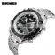1204 set watch stainless steel waterproof wristwatch skmei wholesale factory elegance fashion watches men hour quartz