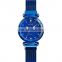 Skmei Q022 luxury diamond dial women wristwatch top quality 30meter waterproof mesh strap ladies watch