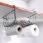 Hanging Basket Shelves Under Kitchen Cabinets Wrought Iron Home Bedroom Wardrobe Storage Counter Organizer