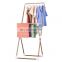 Top quality laundry hanging rack wall mounted unique bathroom wall shelves