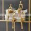 Abstract Resin Statue Golden Miniatures Modern Home Decoration Bookshelf Decoration Accessories Christmas Decorations Gifts