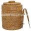 Hot Sale Rattan Ice Bucket complements your bar stainless Ice Buckets & Tongs with Lid Vienam Supplier Cheap WHolesale