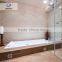 Customized bathroom stone wall design