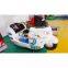 Guangdong Zhongshan Tai Le play indoor and outdoor waterproof 3-seat parent-child rocking machine rocking car children's police car rocking music supermarket coin self-service