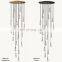 Modern Industrial Rain Drop Pendant Light Chandelier With Unique Glass Shade For Kitchen Island Living Room Bedroom Dining Room