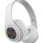 Colorful Light ANC Wireless Headset BT 5.0 Stereo RGB Earphone Active Noise Cancelling Foldable Gaming Headphone