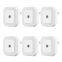 White Creative Brightness Sensor LED Night Light