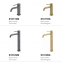 Diverse material options, innovative design, practicality Basin/Kitchen mixer series