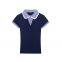 Spring new style women's casual color-matching short-sleeved simple ribbed T-shirt with round collar and reversible design