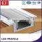extrusion aluminium led lighting profile for cabinet