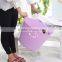Hollow out plastic laundry basket with handle for dirty clothes