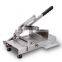 Economic good stainless steel commercial and home use manual small meat slicer meat cutting machine meat slicer machine