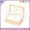 China Suppliers Shapes of packing rectangular hinged jewelry gift packing tin box