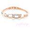 Link infinity love copper magnetic turkish gold bracelet