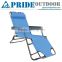 Two Use Portable Sleeping Folding Recliner Folding Footrest Beach Lounge Chair