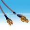 SMA to SMA Female Plug Jack for WiFi Antenna Extension Cable Assembly