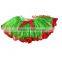 green & purple pettiskirt, children fashion petticoat