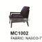 2015 New Model Contemporary Fabric Lounge Chair MC1002 With Shunde Foshan