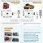 Teswell 4CH full hd 1080p 4g 3g gps wifi mobile dvr 2TB HDD mdvr