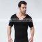 Mid-Thigh Breathable men bodysuit shaping slimming legging